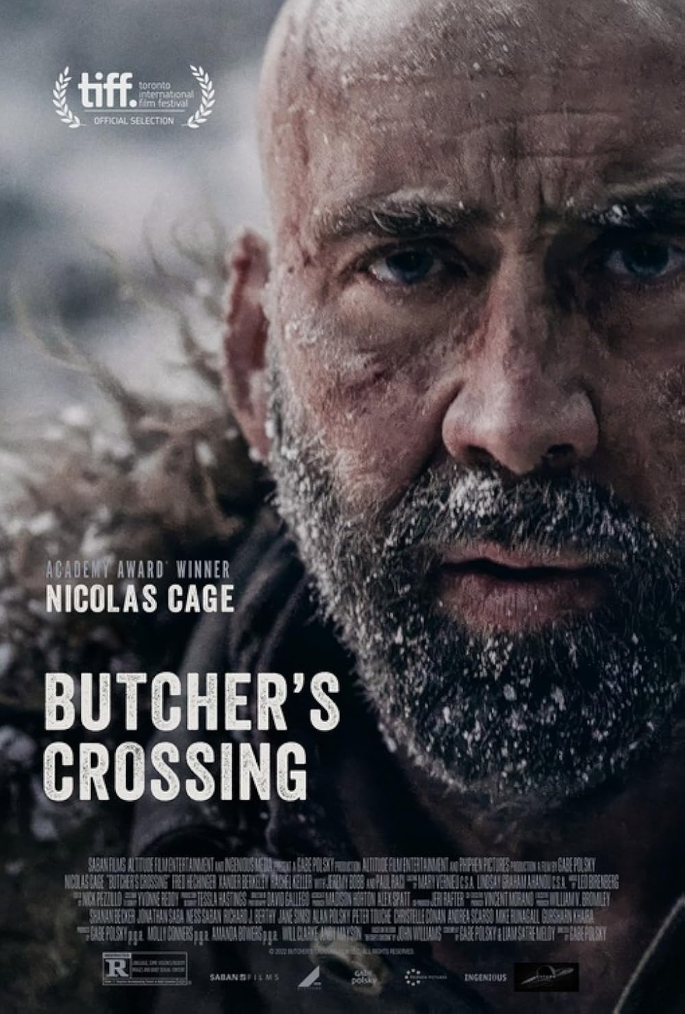 Các tập phim có sự tham gia của Nicolas Cage: Thị trấn săn mồi – Butcher's crossing (2022)