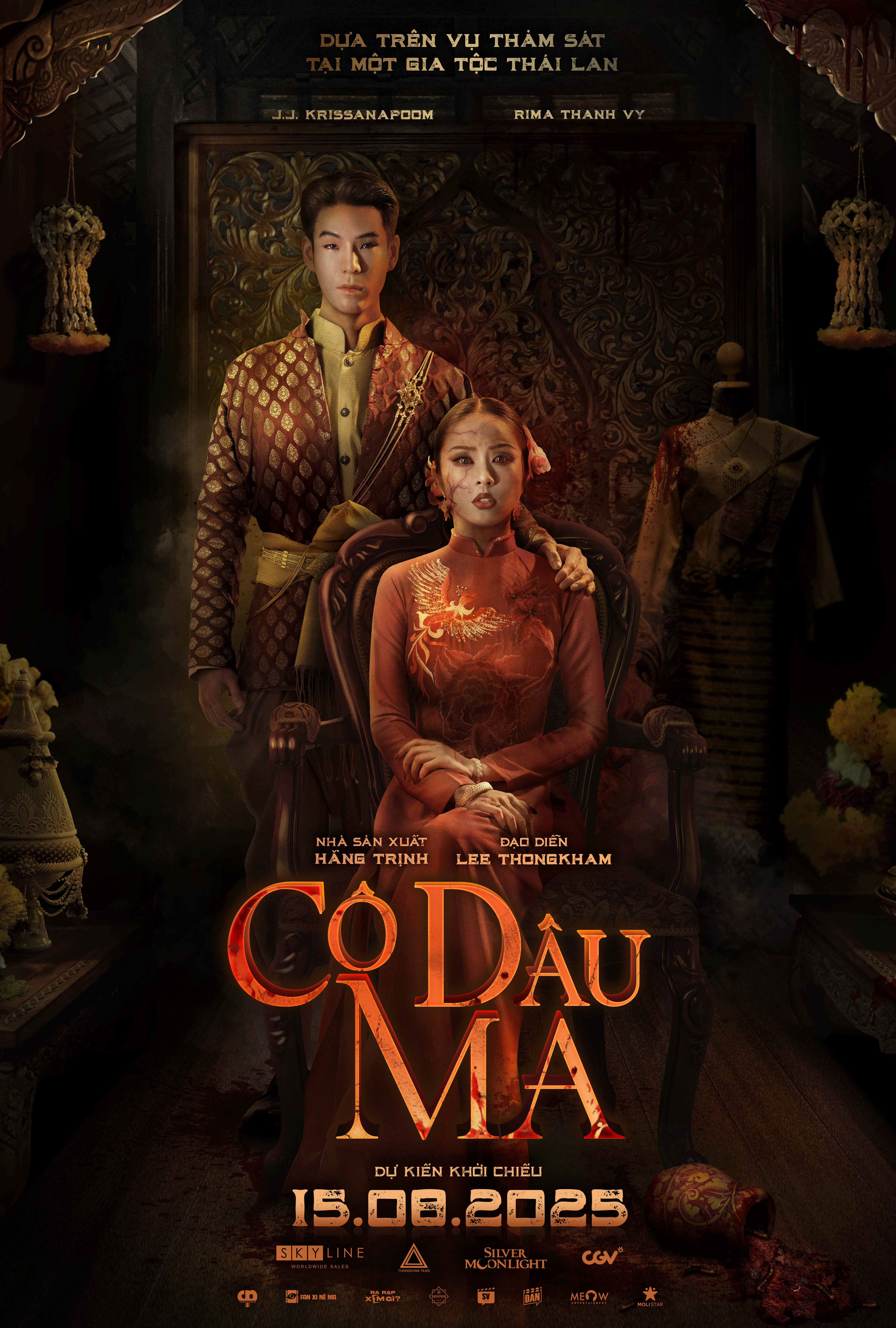 Lộ diện chú rể của Rima Thanh Vy trong phim Cô Dâu Ma: nam thần Thái Lan JJ Krissanapoom