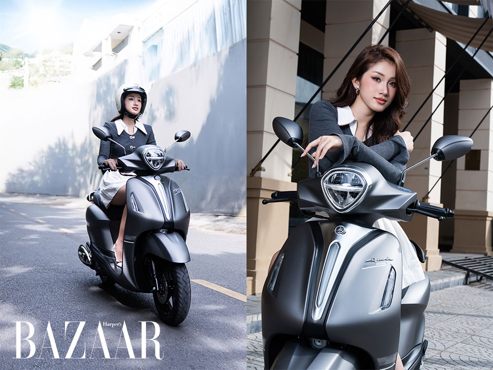 Yamaha Grande nhẹ, thông minh và tiết kiệm cho người trẻ hiện đại