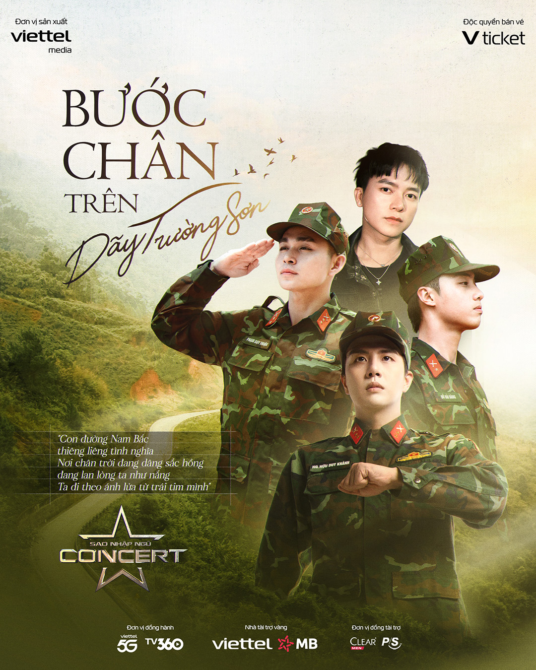 Sao Nhập Ngũ Concert: Từ màn ảnh nhỏ đến sân khấu lớn, luôn mang tinh thần chiến binh