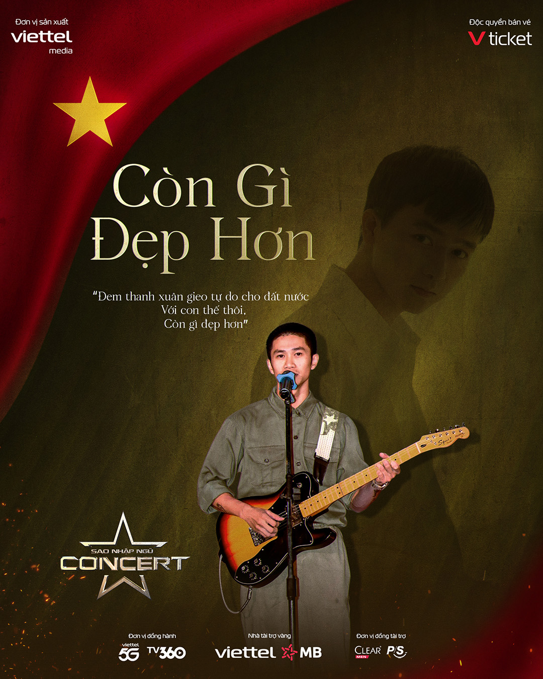 Sao Nhập Ngũ Concert: Từ màn ảnh nhỏ đến sân khấu lớn, luôn mang tinh thần chiến binh