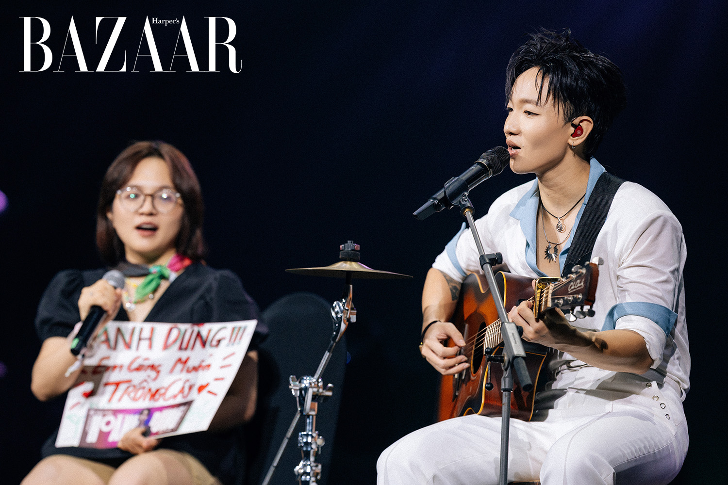 Hoàng Dũng và Đen mashup loạt hit tại concert Xoay Tròn