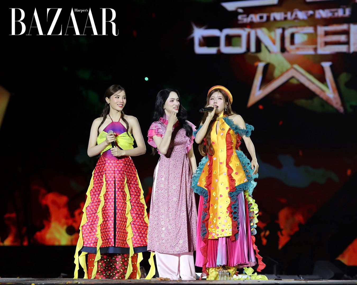 Trang Pháp, Hương Giang, Hòa Minzy cháy hết mình tại Sao Nhập Ngũ Concert 2025