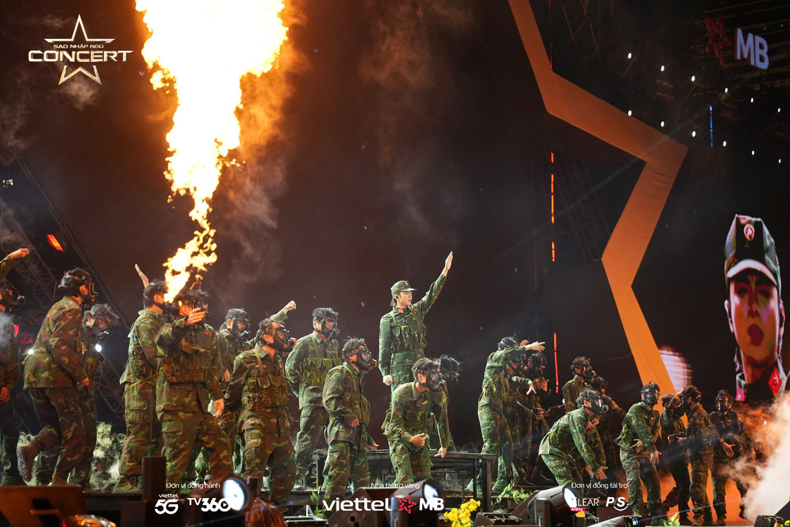 Sao Nhập Ngũ Concert 2025 bùng nổ với 40 tiết mục hoành tráng