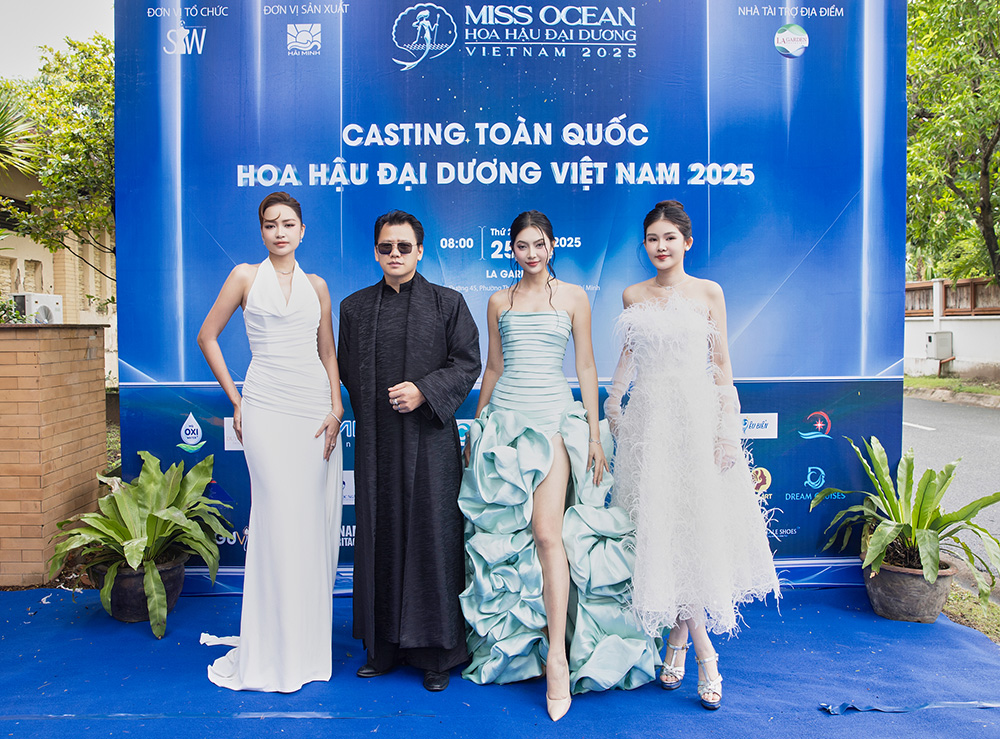 Hoa hậu Ngọc Châu, Ngân Anh, Thu Uyên tuyển chọn thí sinh cho Hoa hậu Đại dương Việt Nam 2025