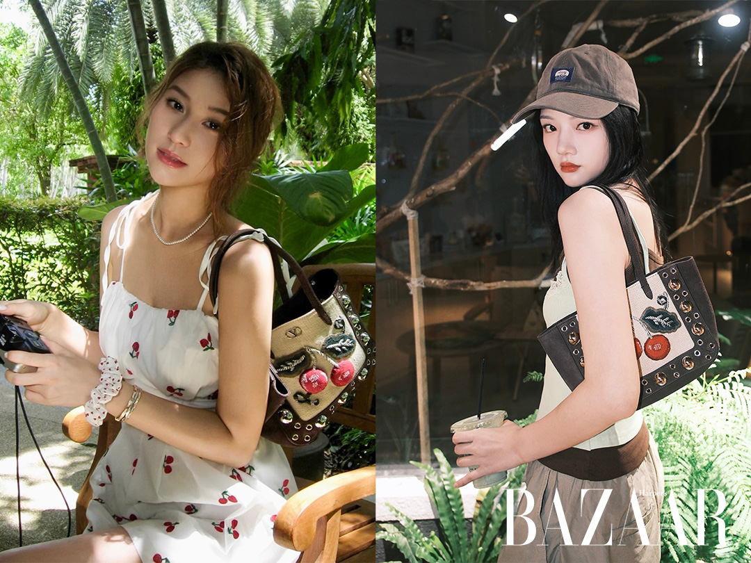 Dàn sao Cbiz “phải lòng” chiếc túi Nellcôte của Valentino