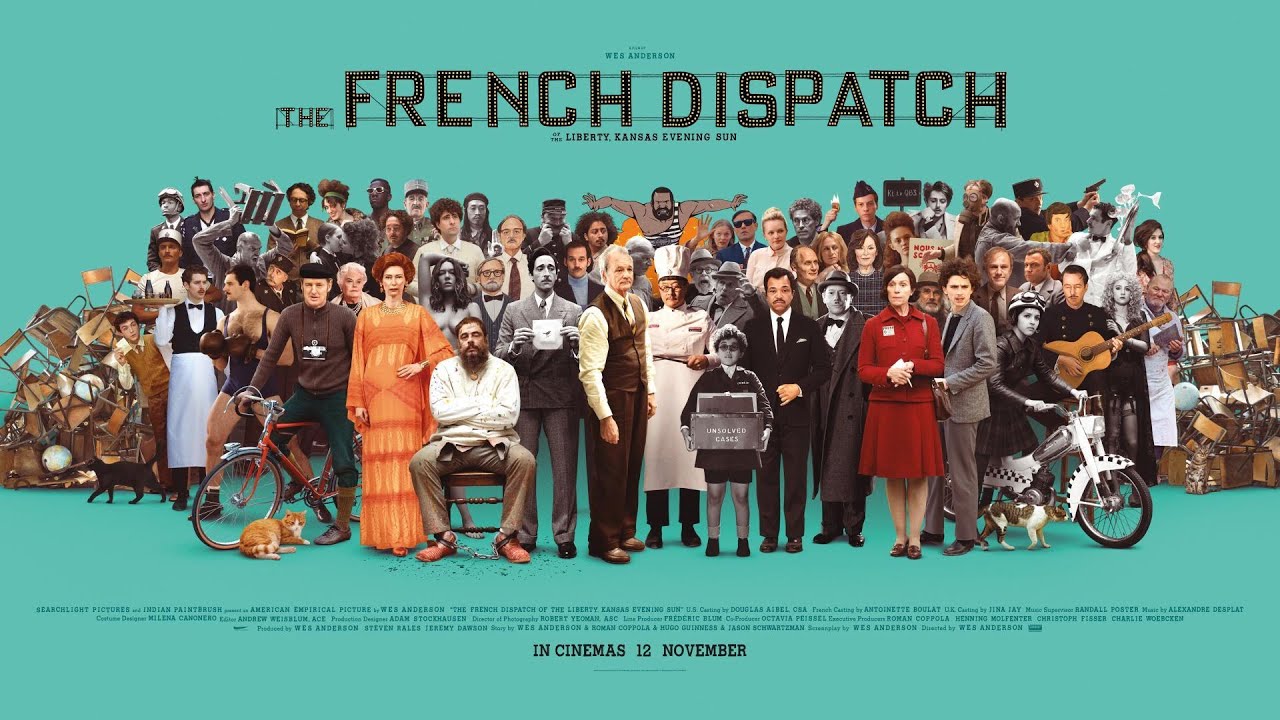 Tờ báo Công văn Pháp – The French dispatch of the liberty, kansas evening sun (2021)