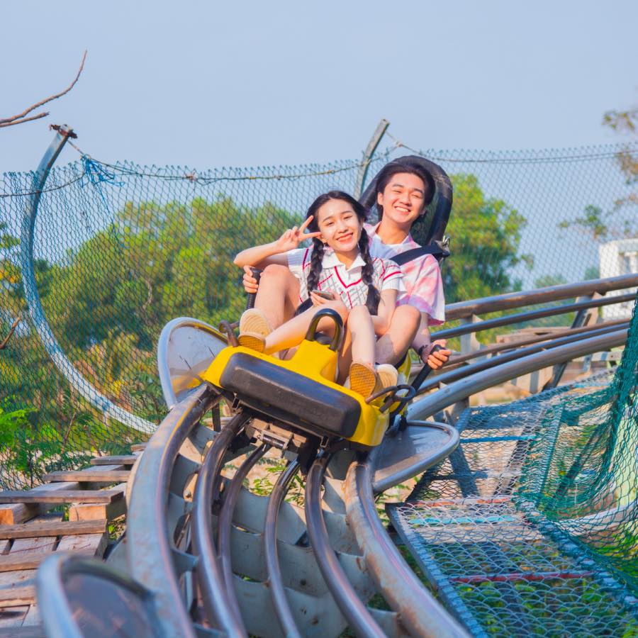 Xe trượt dốc Hồ Mây (Alpine Coaster)