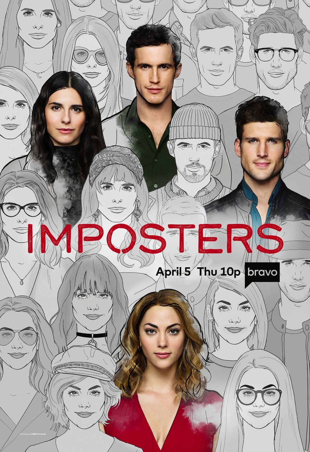 Các phim và chương trình truyền hình có sự tham gia của Mikey Madison: Imposters (2017–2018)