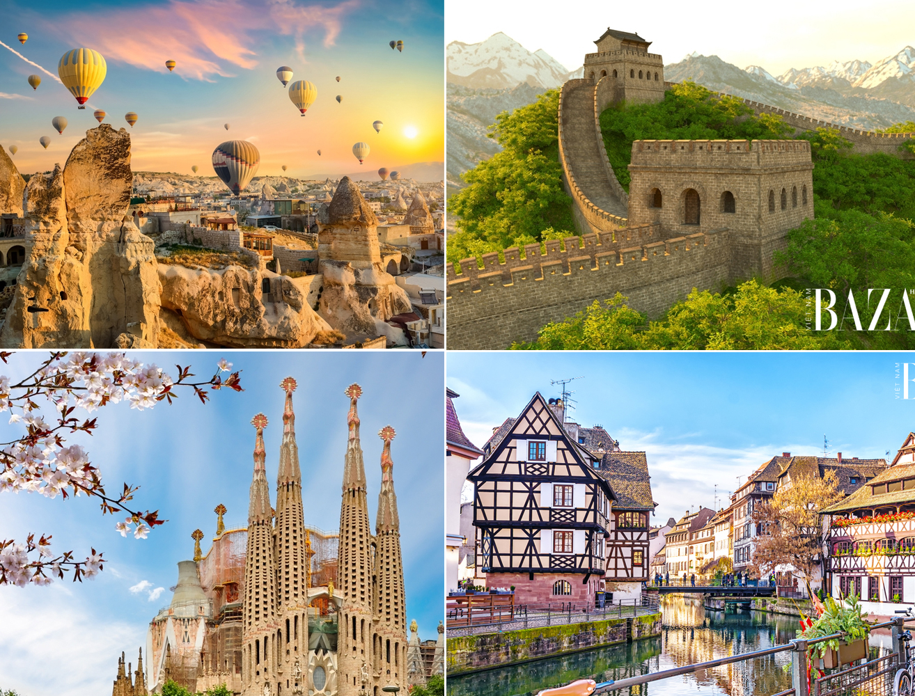 Top 12 quốc gia nổi tiếng với du lịch 2025