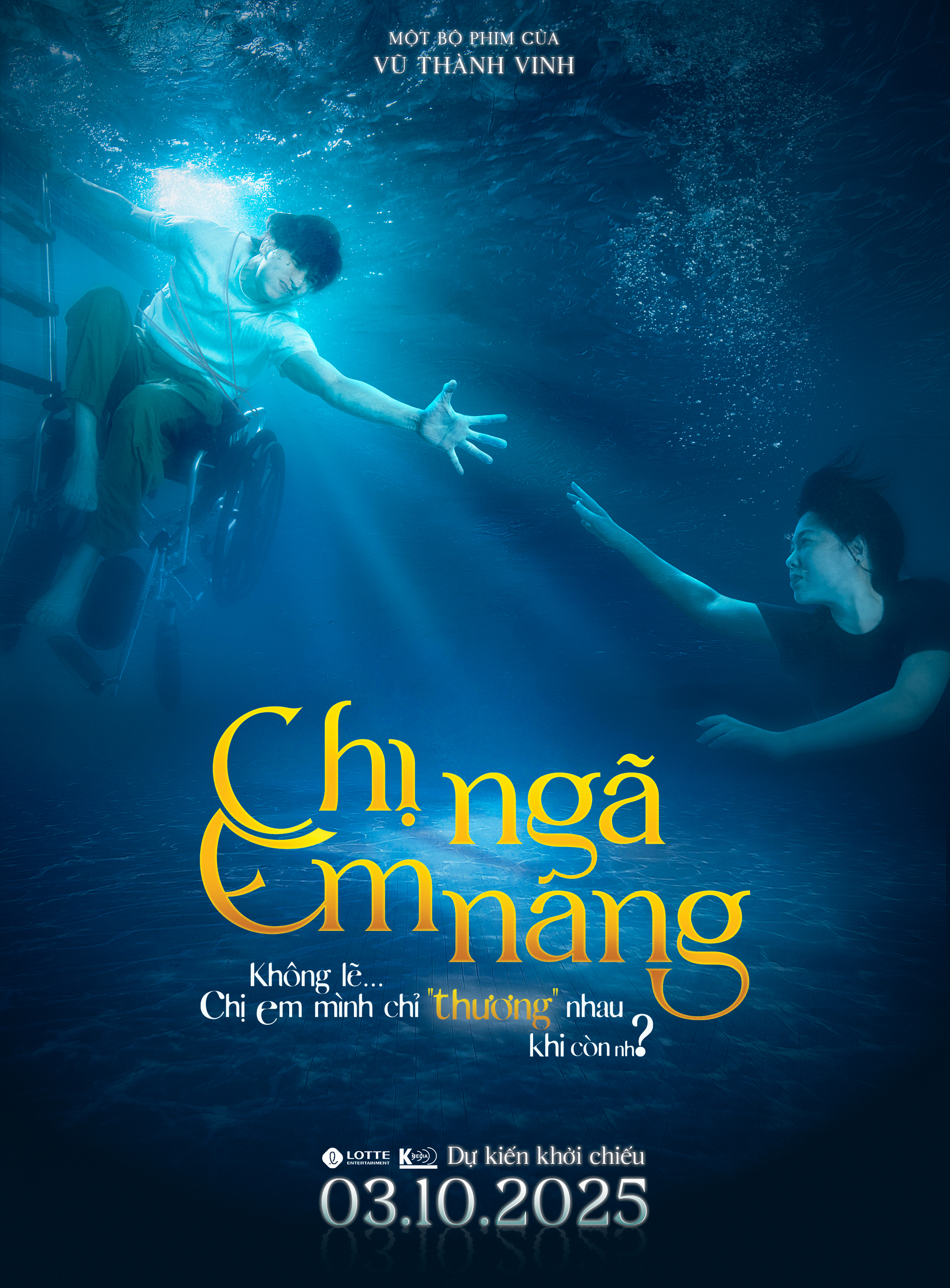 Chị Ngã Em Nâng hé lộ First Look với cảnh quay dưới nước ấn tượng