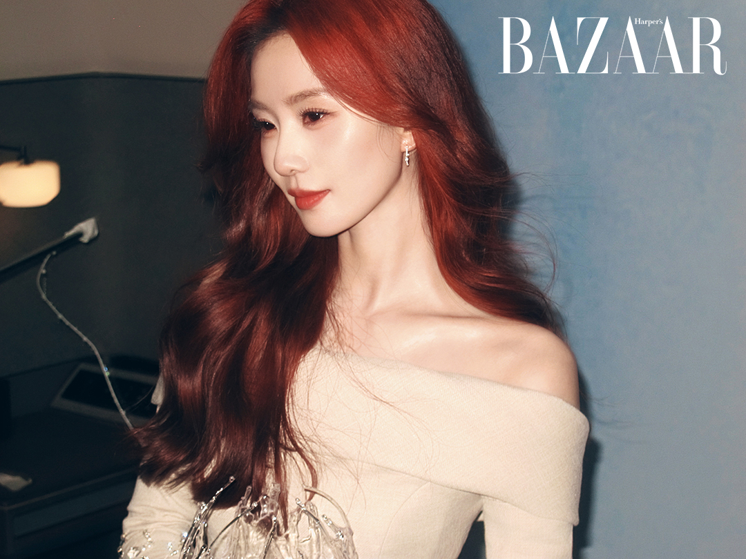 38 tuổi làm gì? Nhuộm tóc đỏ như Lưu Thi Thi