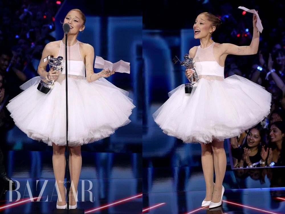 Ariana Grande tại VMAs 2025 thắng lớn với Video of the Year