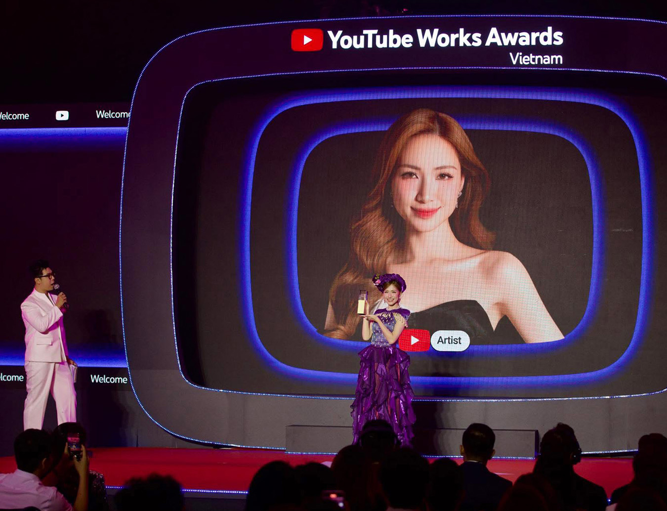 Hòa Minzy được YouTube vinh danh là Nghệ sĩ truyền cảm hứng văn hoá Việt Nam năm 2025