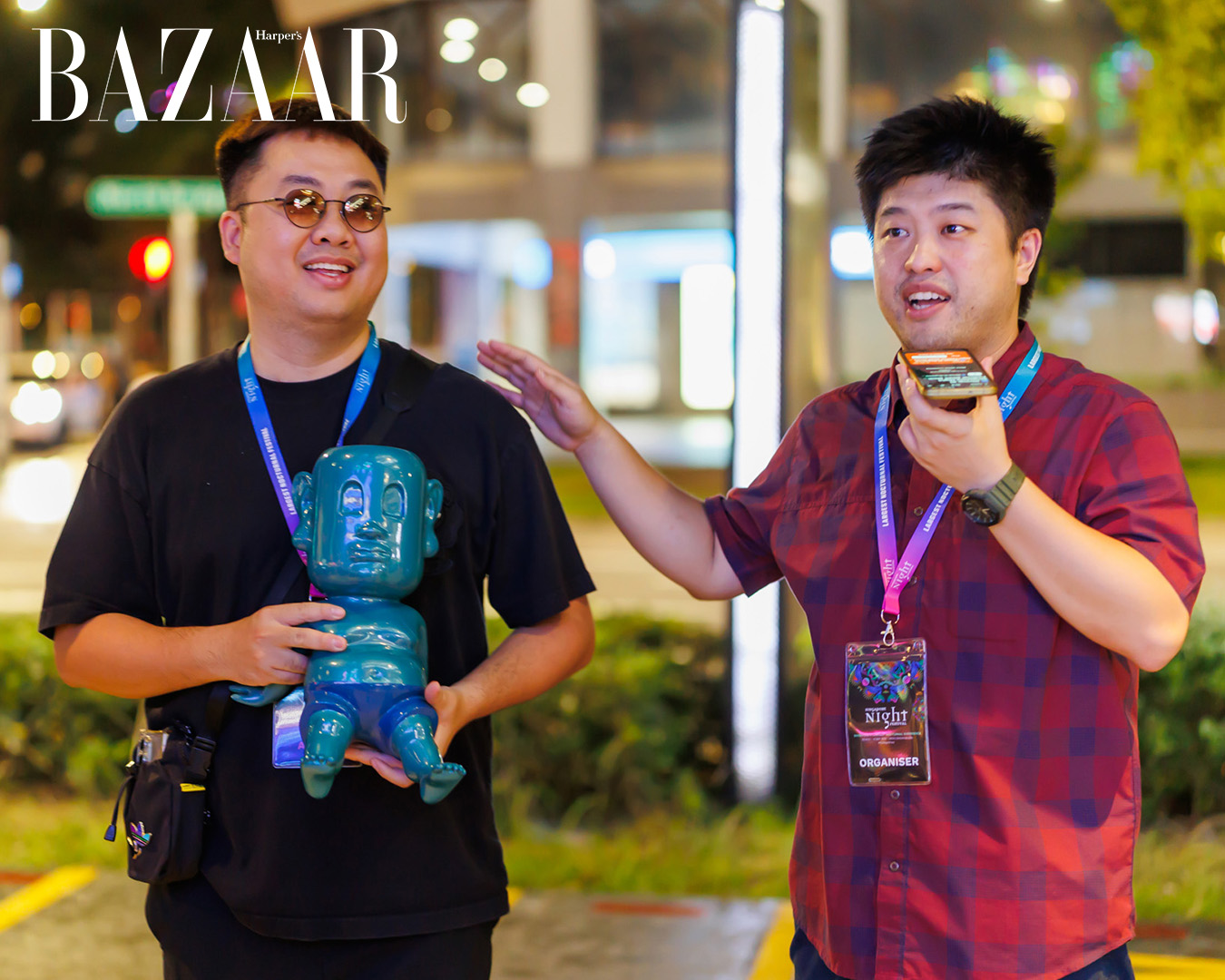 Tùng Monkey và giấc mơ bình yên của KU tại Singapore Night Festival 2025