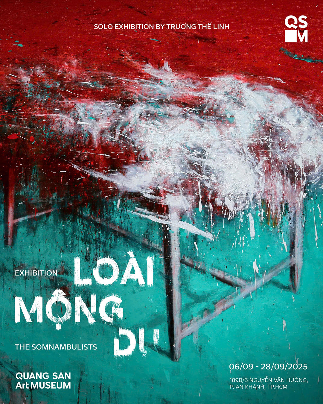 Triển lãm Loài Mộng Du của Trương Thế Linh tại QS Art Space