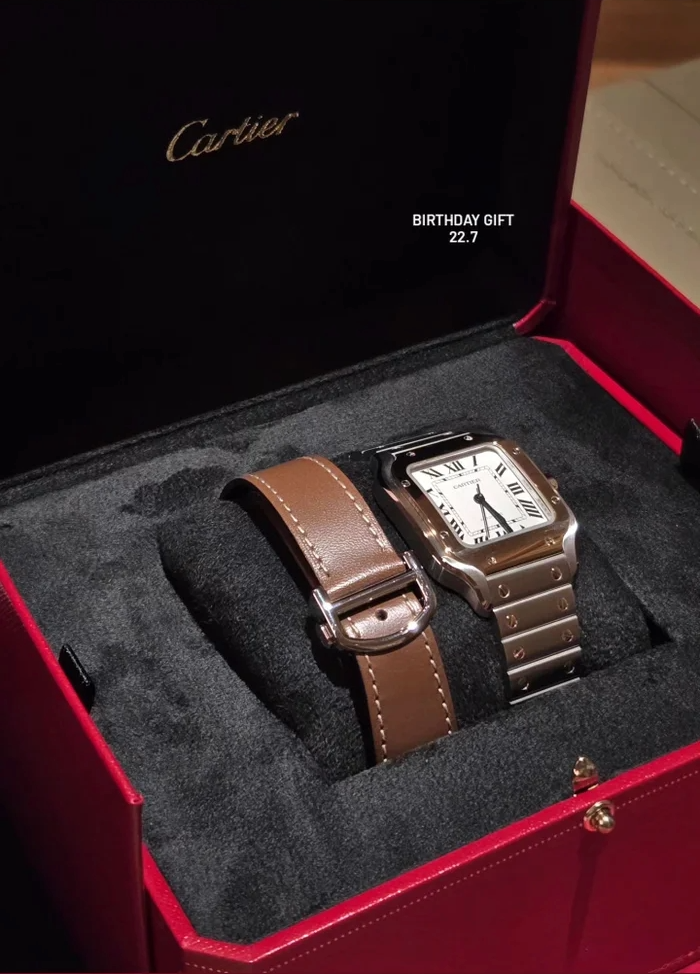 Thanh Hằng Santos de Cartier Thanh Hằng Santos de Cartier