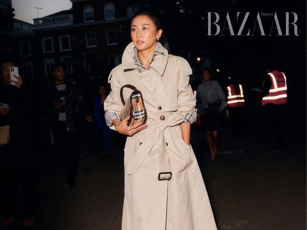 Văn Mai Hương Burberry Xuân–Hè 2026