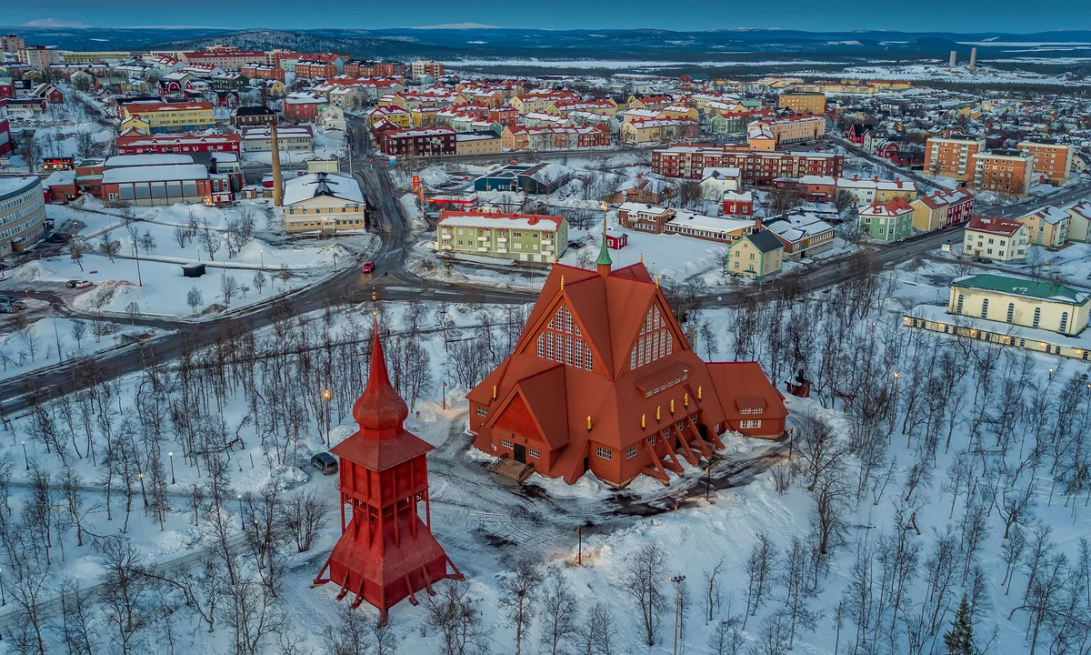 Kiruna và khách sạn băng của vùng đất Bắc cực kỳ diệu