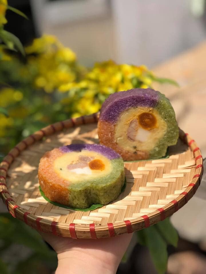 Bánh tét Trà Cuôn