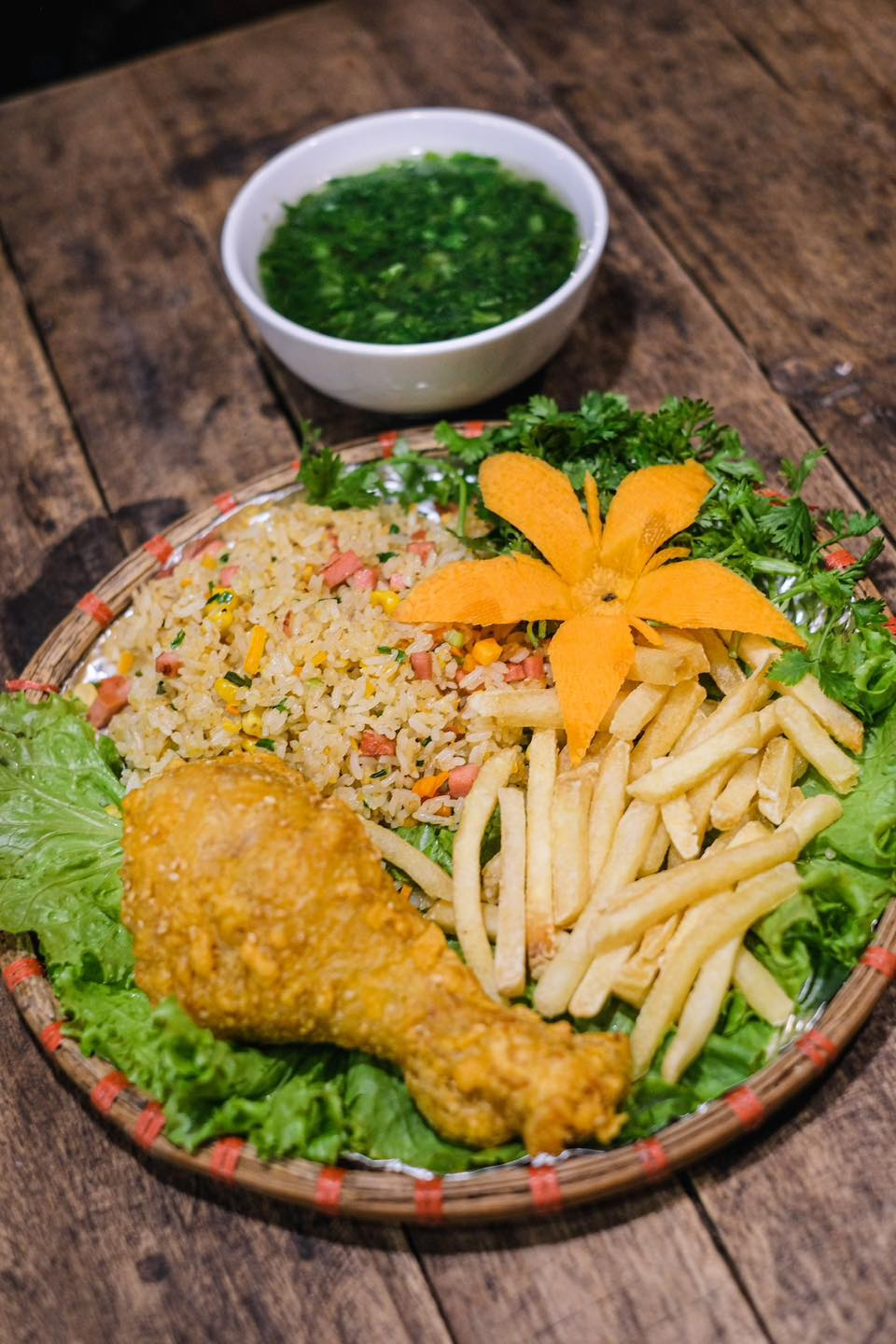 Ẩm thực tại khu du lịch Bản Rõm