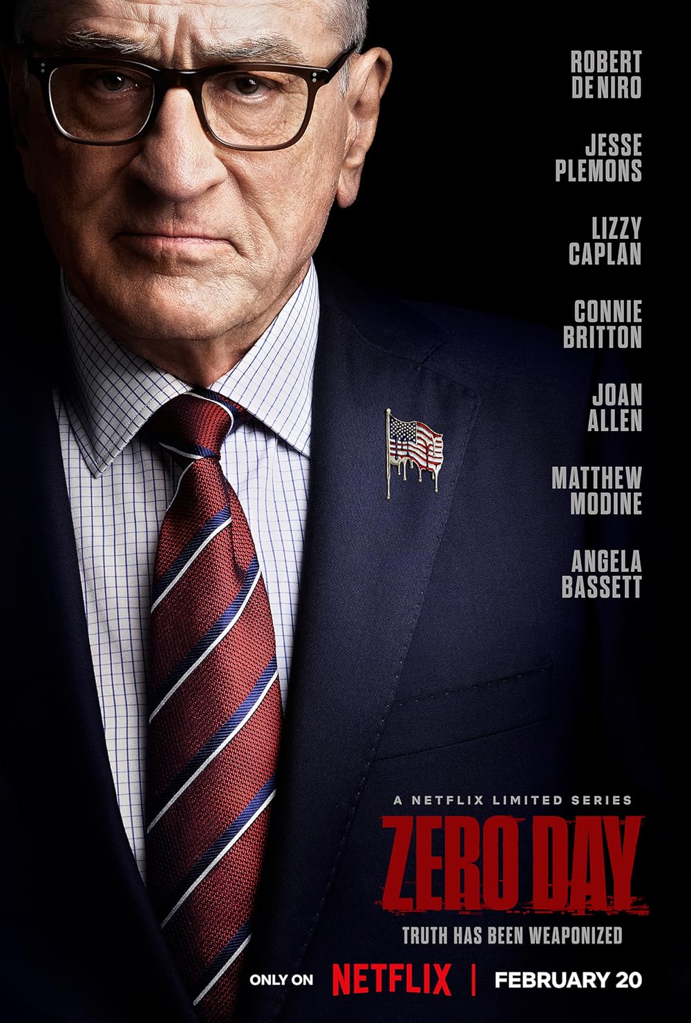 Các tập phim có sự tham gia của Robert De Niro: Zero Day (2025)