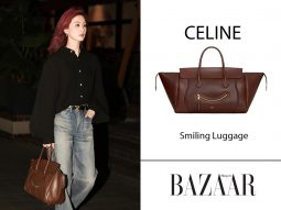 Lưu Thi Thi diện túi Celine chưa lên kệ của giám đốc sáng tạo mới Michael Rider