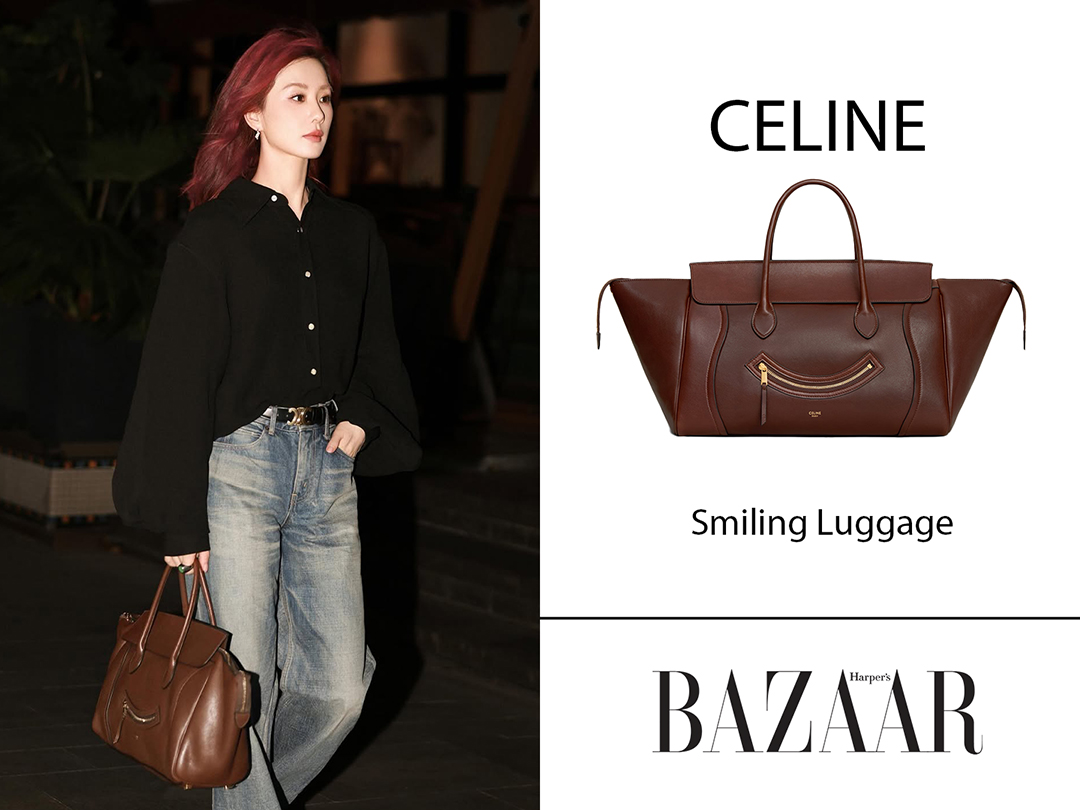 Lưu Thi Thi diện túi Celine chưa lên kệ của giám đốc sáng tạo mới Michael Rider