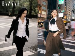 Tăng Lê và Diêu Thần "đẳng cấp quý cô" tại show Ralph Lauren Xuân Hè 2026