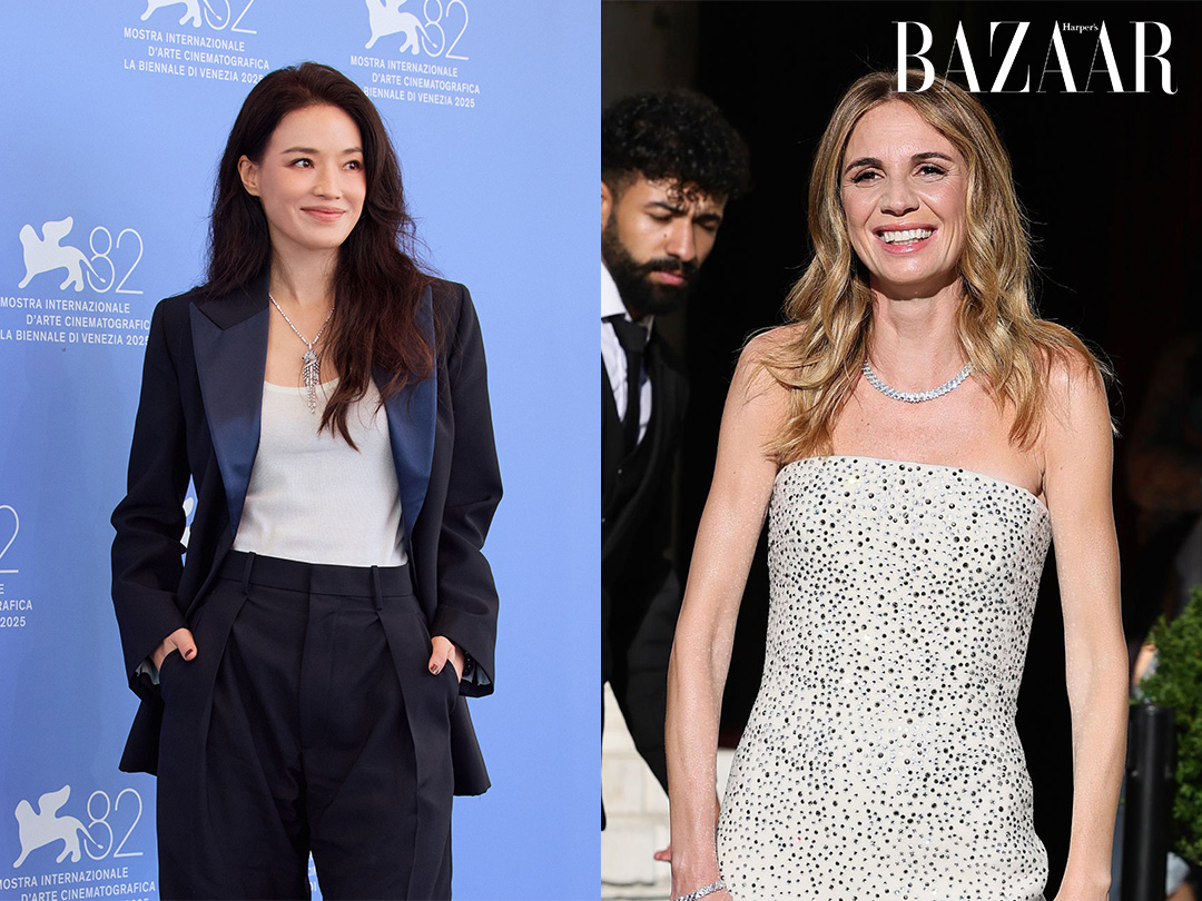 Thư Kỳ và Emanuela Fanelli đeo đỉnh sức Cartier tại Liên hoan phim Quốc tế Venice lần thứ 82