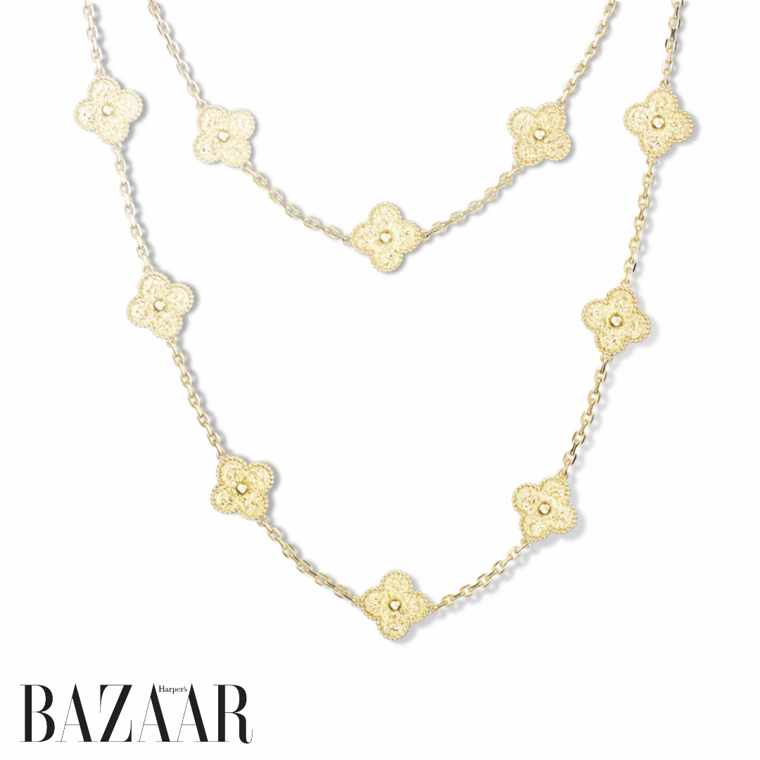 Chiếc vòng cổ Van Cleef & Arpels Alhambra đầu tiên, năm 1968.