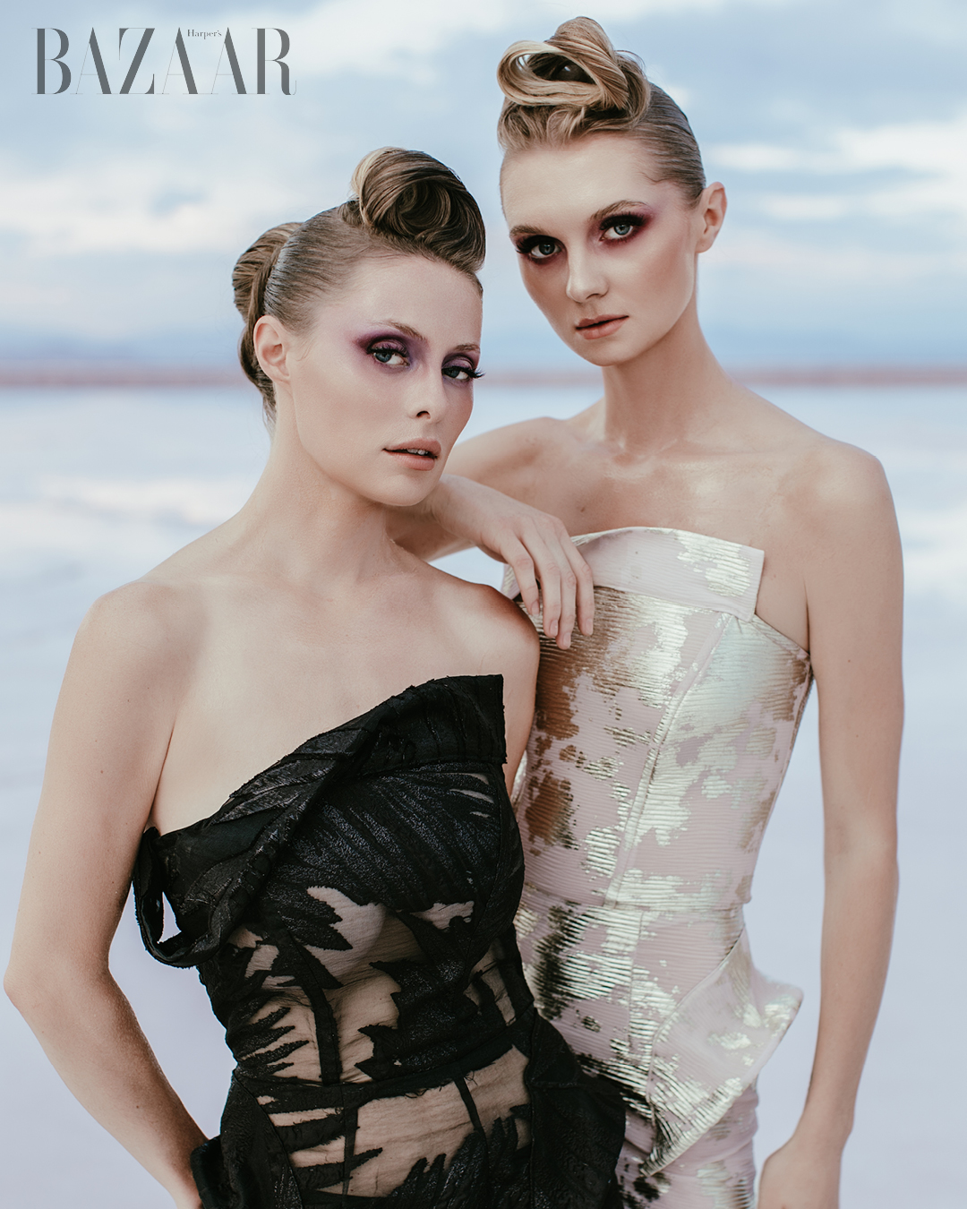 Những đường cắt hình học của The Stitch Fitz khắc họa vào bầu trời và mặt đất 7