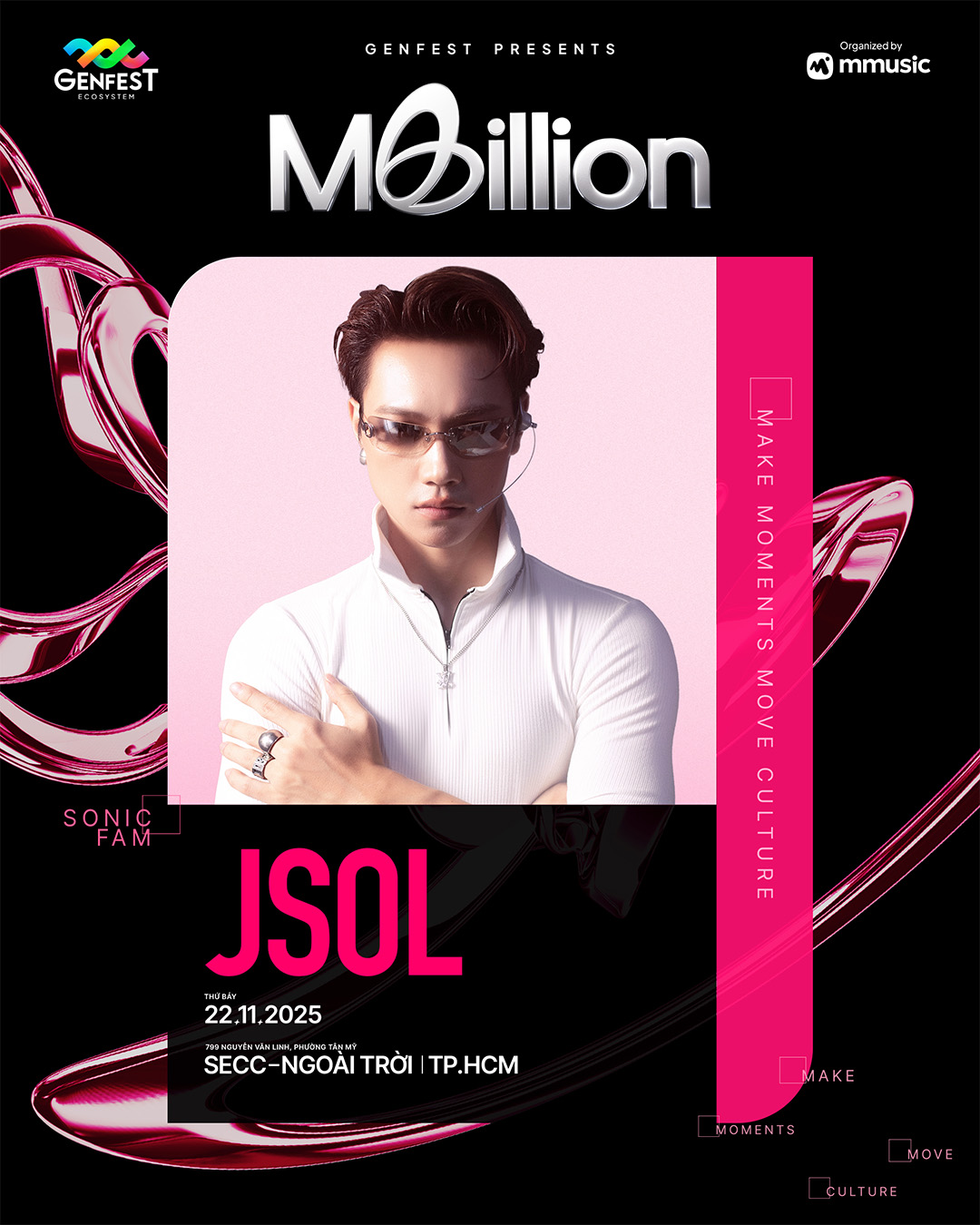 B Ray và JSOL tham dự GENfest Presents MBILLION