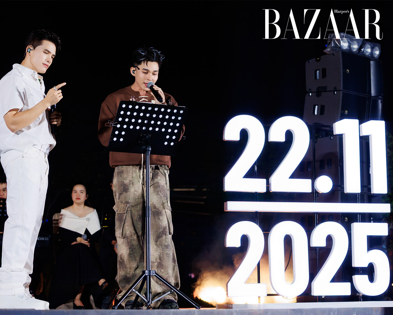 Quốc Thiên mời Jun Phạm đến mini livestage để “hâm nóng” concert SKYNote