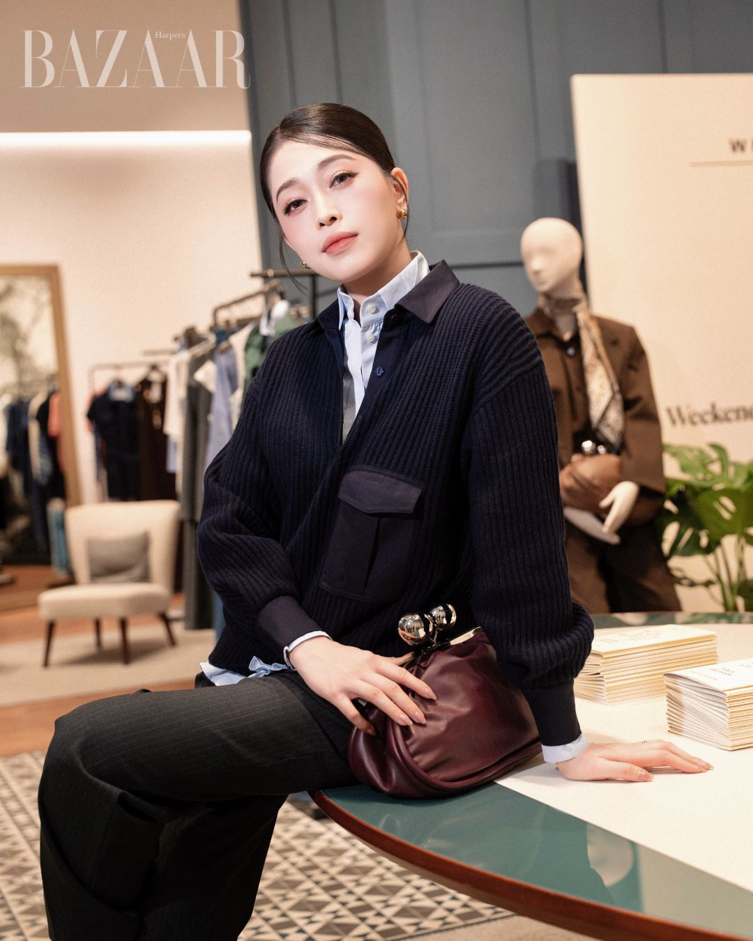 Tinh thần thanh lịch kiểu Ý trong BST Weekend Max Mara Thu Đông 2025 đồng sáng tạo cùng Giuliva Heritage