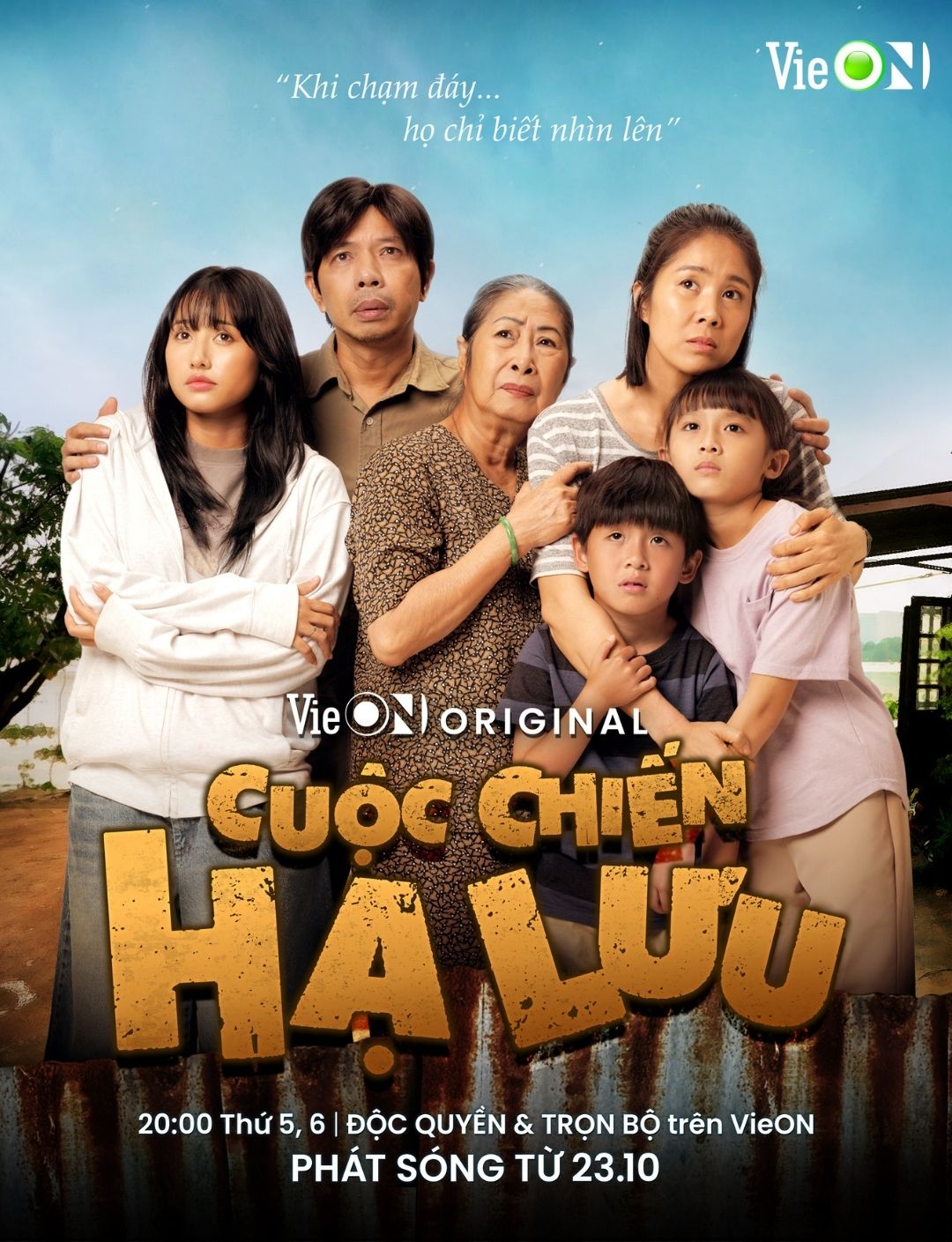 Poster phim Cuộc Chiến Hạ Lưu. Ảnh: VieON
