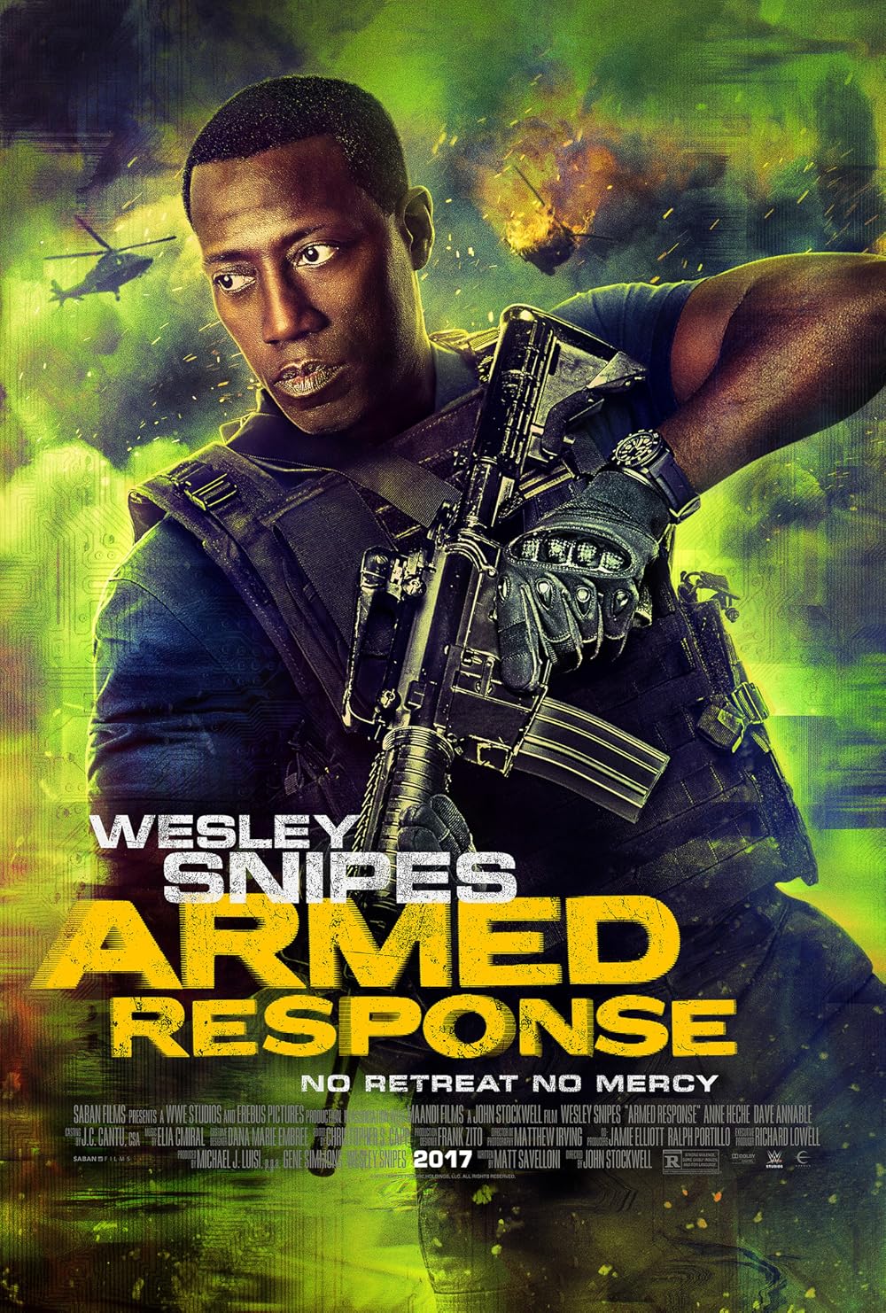 Các tập phim có sự tham gia của Wesley Snipes: Lực lượng phản ứng – Armed response (2017)