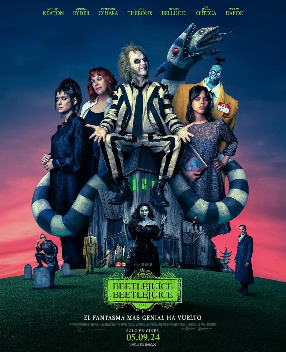 Các tập phim có sự tham gia của Willem Dafoe: Ma siêu quậy – Beetlejuice Beetlejuice (2024)