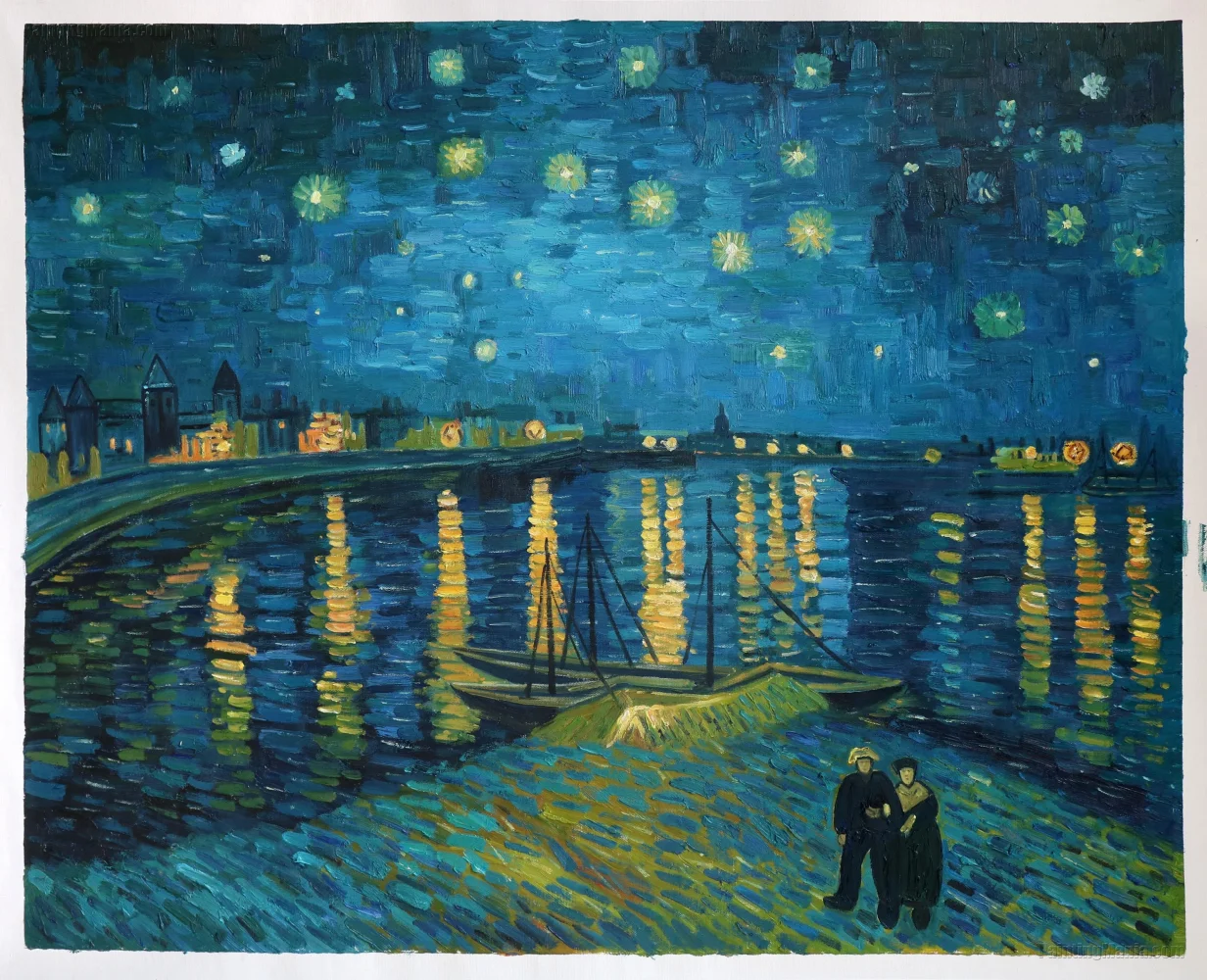 Dừng chân tại điểm ngắm “Starry Night Over the Rhône”