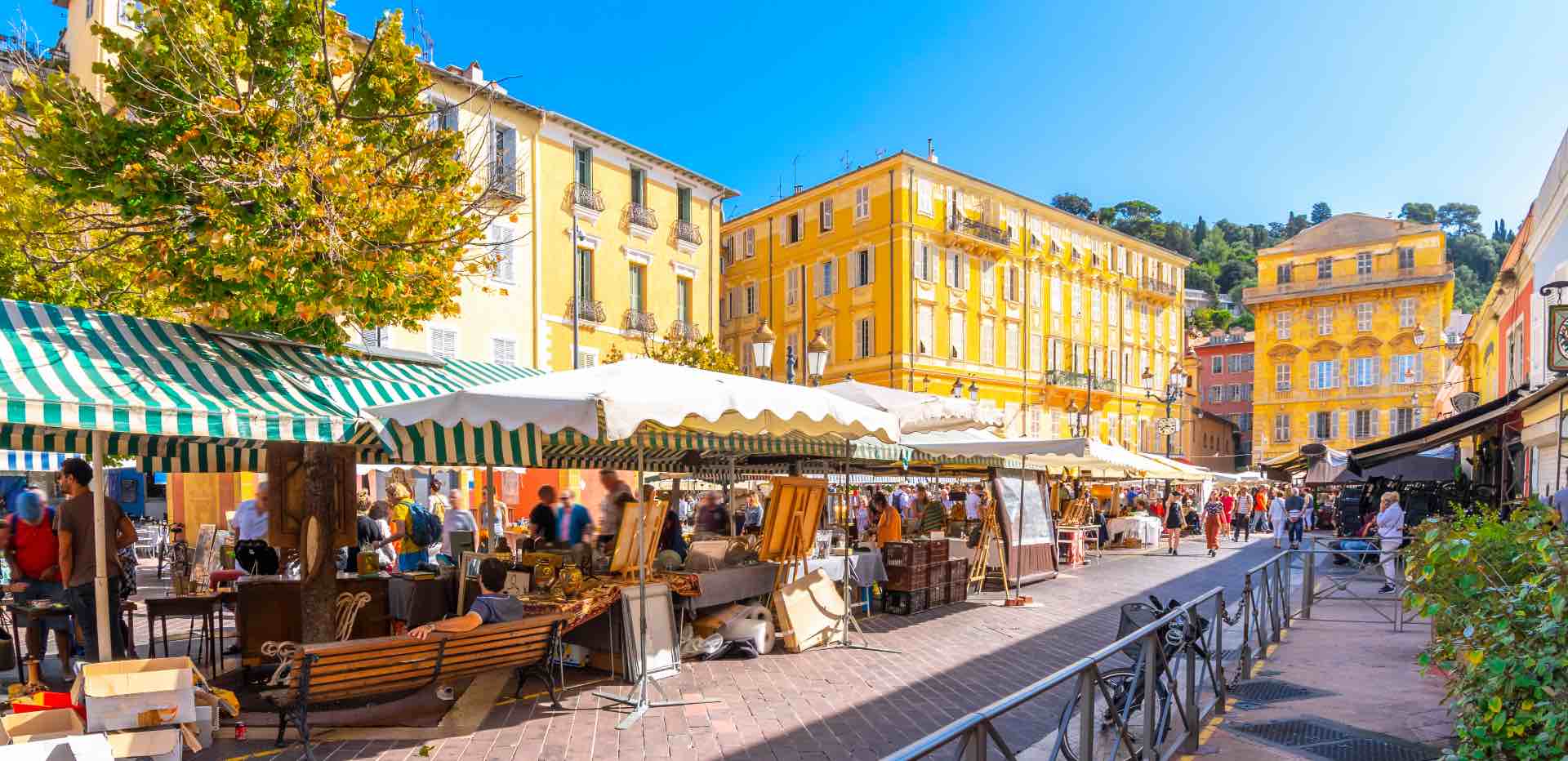 du lịch nice: Tham quan chợ Cours Saleya