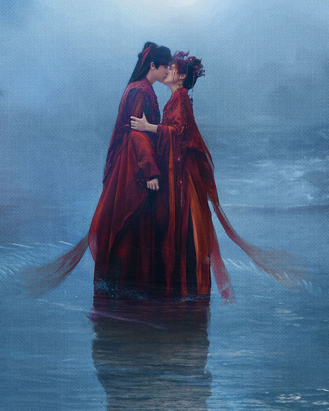 Tạo hình của Hầu Minh Hạo trong vai Kỷ Bá Tể, nam chính phim Nhập Thanh Vân. Ảnh: Weibo 侯明昊工作室