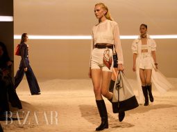 Hermès Xuân Hè 2026: Sự gợi cảm của da thuộc và lụa