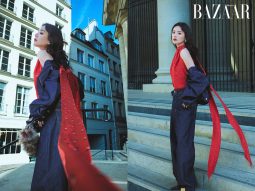 Mã Tư Thuần gợi ý trang phục hack tuổi cho chị em U40 tại show Acne Studios