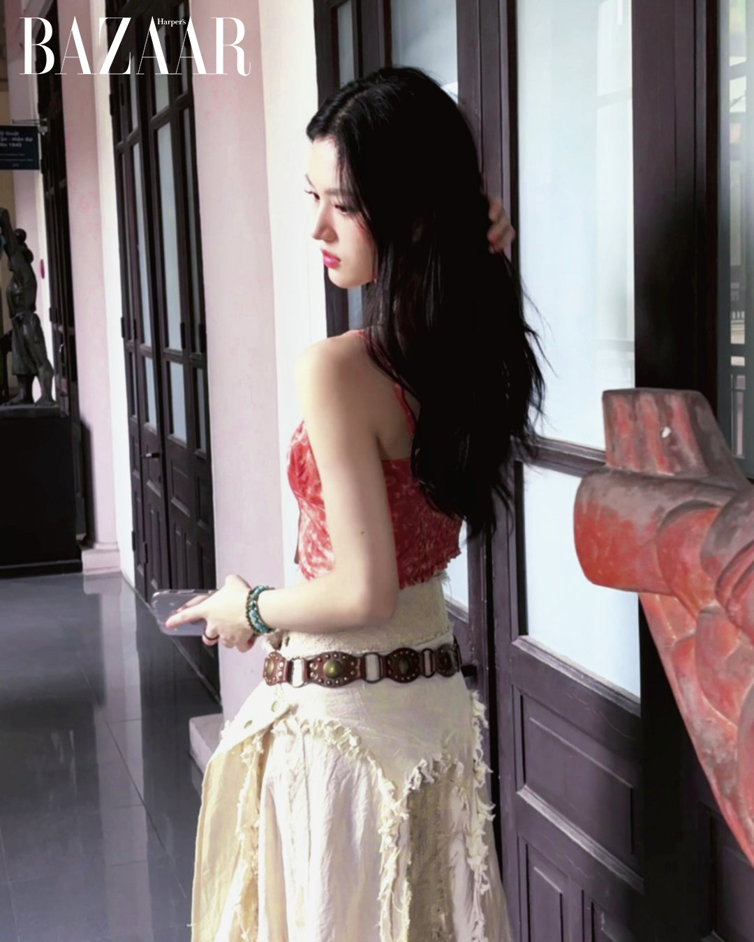Nữ phụ Triều Tuyết Lục, Thẩm Vũ Khiết, đi chơi Bảo tàng Mỹ thuật Việt Nam