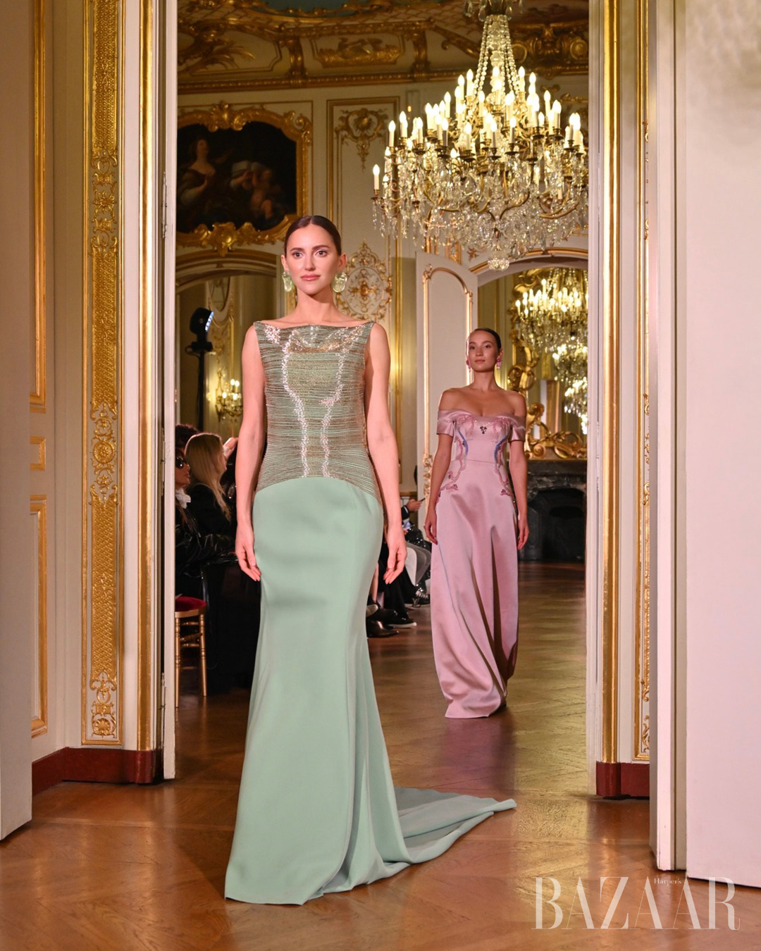 Iuliia Bazhan for 21SIX Couture 'Eden of the Sea' collection at Paris Fashion Week 2026