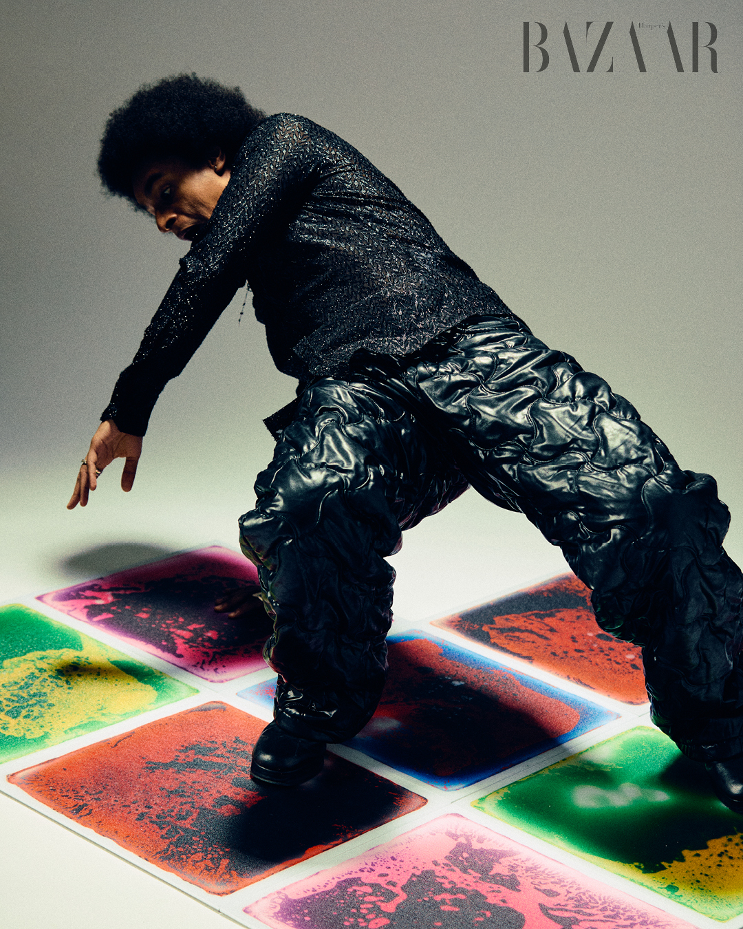 Richard Carter – the artist who resists categories 3. Shirt & trousers: Theo. Rings: Rat Betty. Necklace: Frou York.