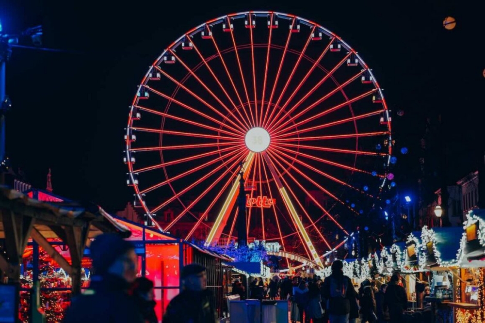 khu chợ Giáng sinh ở Châu Âu