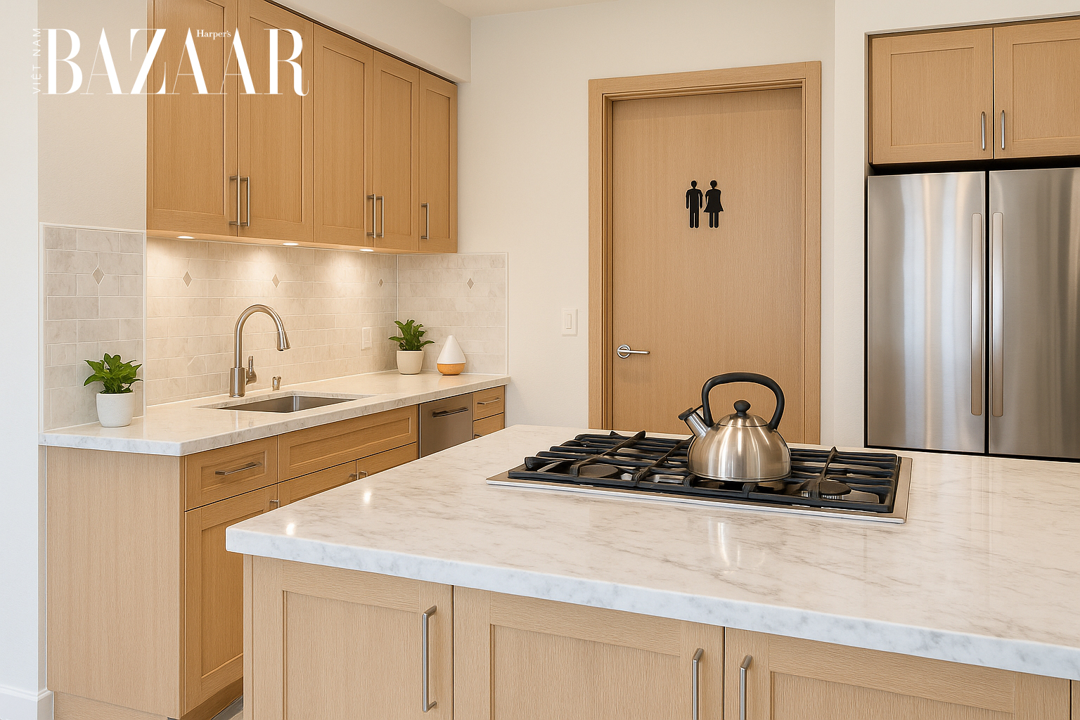 Cách khắc phục nhà vệ sinh đối diện bếp: Vệ sinh định kỳ