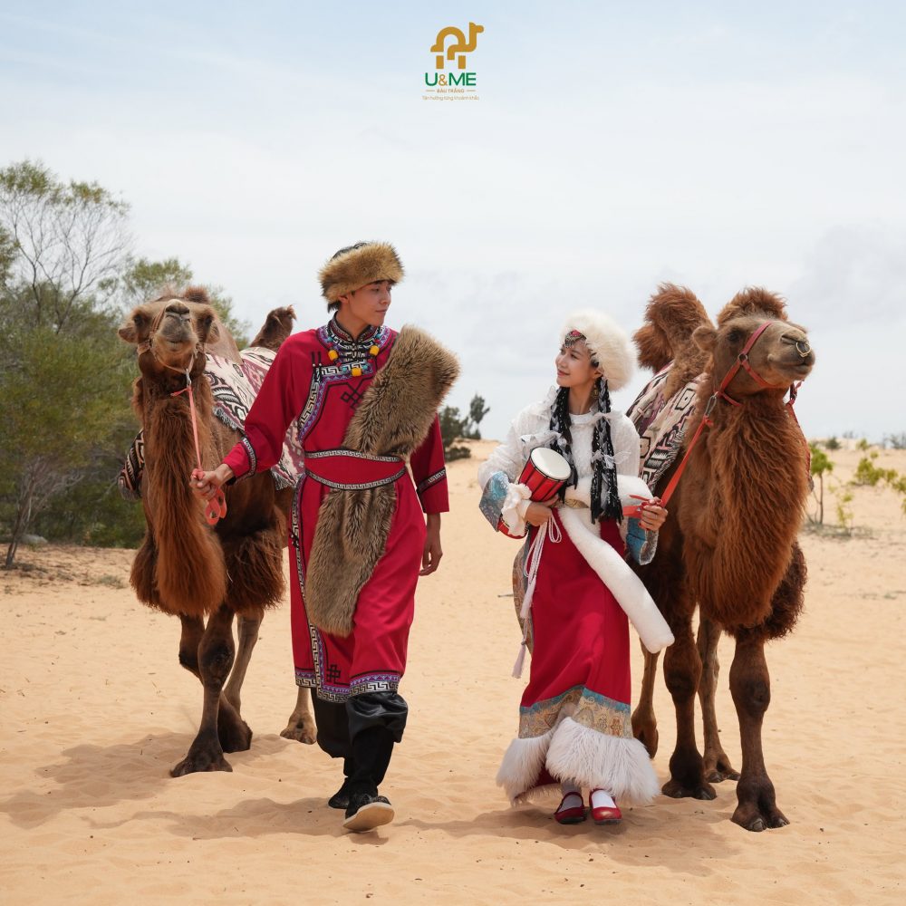 Chụp ảnh nghệ thuật ở khu du lịch Bàu Trắng