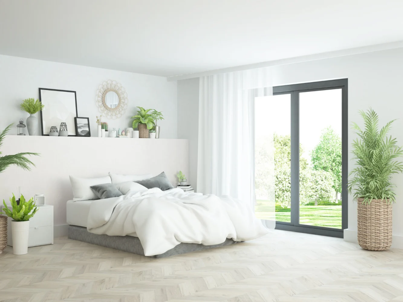 Sắp xếp đồ đạc gọn gàng